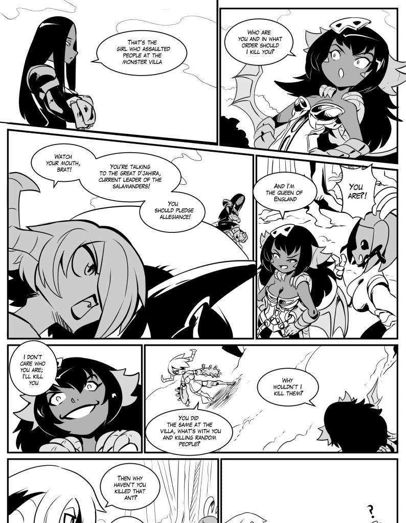 Monster girls on tour - Episode 445, Page 1: Page 445